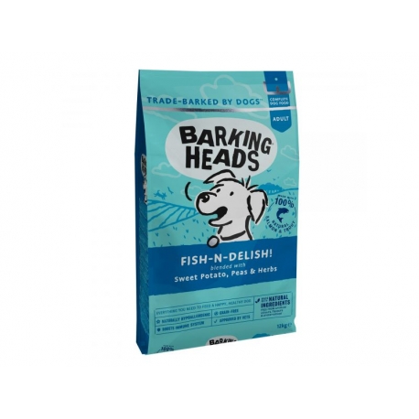 BARKING HEADS KOERA TÄISSÖÖT FISH N DELISH 12KG