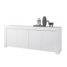Kummut FIRENZE mattvalge, 210x42xH81 cm