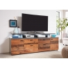 TV-alus MOOD pruun, 180x47xH65 cm LED