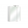 Peegelkapp 36 valge, 60x20xH70 cm, LED