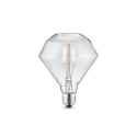 LED lamp DIAMOND klaar, D11,2xH13,4 cm, 4W, E27, 2700K