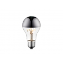LED lamp MIRROR klaar / kroom, D6xH10,5 cm, 4W, E27, 3000K