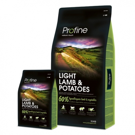 Profine Light Lamb & Potatoes koeratoit 15kg