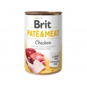 Brit Care Chicken Pate & Meat konserv koertele 6x400g