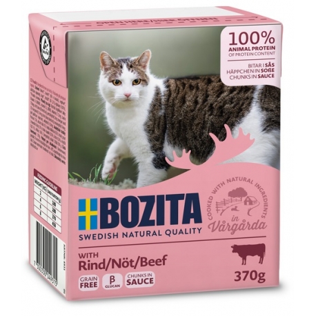 Bozita kassikonserv Beef in Sauce 16x370g