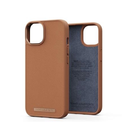 Njord byElements Genuine Leather, iPhone 14, pruun - Nahkümbris