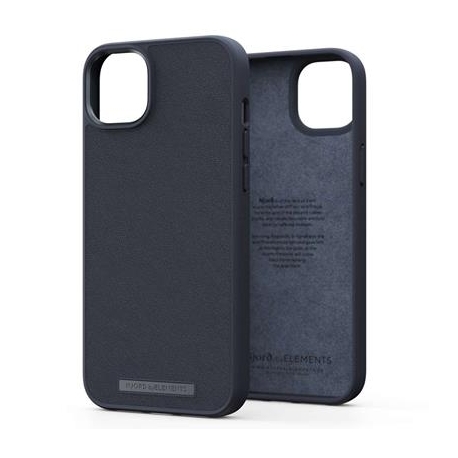 Njord byElements Genuine Leather, iPhone 14 Plus, must - Nahkümbris