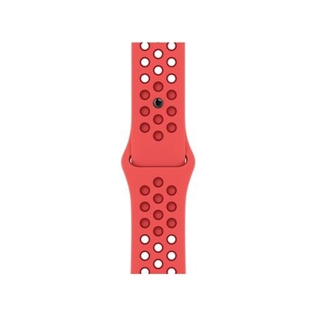 Apple Watch 45mm, Nike Sport Band, punane - Vahetusrihm
