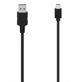 Hama Essential Line, USB-A - USB mini, kullatud ühendus, 1,5 m, must - Kaabel