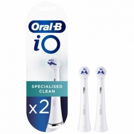 Braun Oral-B iO Specialised Clean White, 2 tk, valge - Lisaharjad