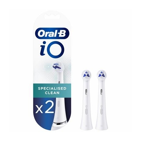 Braun Oral-B iO Specialised Clean White, 2 tk, valge - Lisaharjad