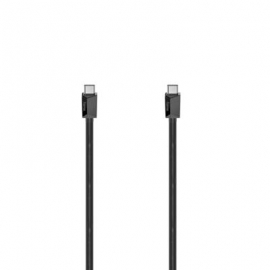 Hama Full-Featured, USB-C 3.2 - USB-C, E-Marker, 5 A, 1,5 m, must - Kaabel