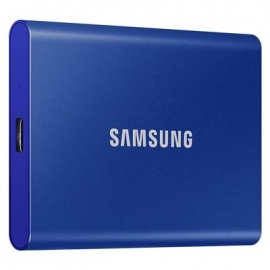 Samsung T7, 500 GB, USB 3.2, sinine - Väline SSD