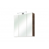 Peegelkapp 943 tume tamm, 65x16xH70 cm, LED