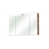 Peegelkapp 943 tume tamm, 80x16xH70 cm, LED
