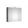 Peegelkapp 945 tumehall, 80x16xH70 cm, LED