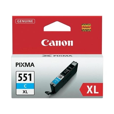 Tindikassett Canon CLI-551XLC (tsüaan)