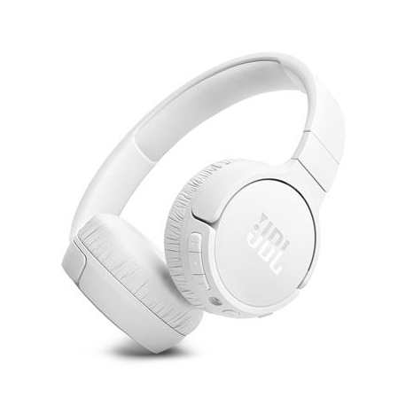 JBL Tune 670NC, adaptiivne mürasummutus, valge - Kõrvapealsed juhtmevabad kõrvaklapid
