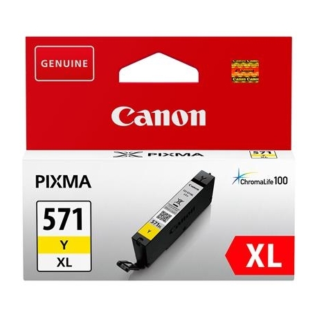 TIndikassett Canon CLI-571XL (kollane)