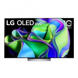 LG OLED evo C3, 65'', Ultra HD, OLED, jalg keskel, hall - Teler
