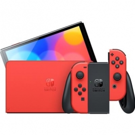 Nintendo Switch OLED, Mario Red - Mängukonsool