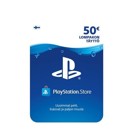 PlayStation Sony Network Live kaart, €50 - Rahakaart