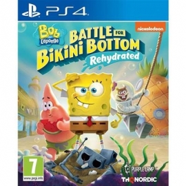 PS4 mäng Spongebob: Battle for Bikini Bottom Rehydrated
