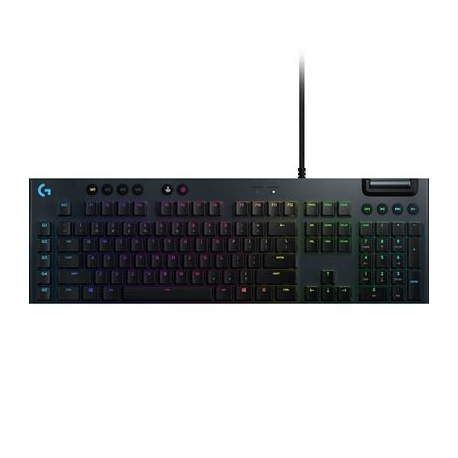 Logitech Keyboard G815, US, must - Mehaaniline klaviatuur