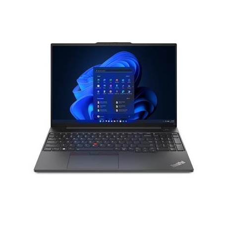 Lenovo ThinkPad E16 Gen 1, 16", WUXGA, Ryzen 5, 16 GB, 512 GB, ENG, must - Sülearvuti