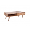 Diivanilaud MYSTIC LIVING pruun, 100x52xH40 cm