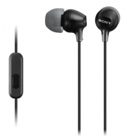 Sony EX15AP, must - Kõrvasisesed kõrvaklapid