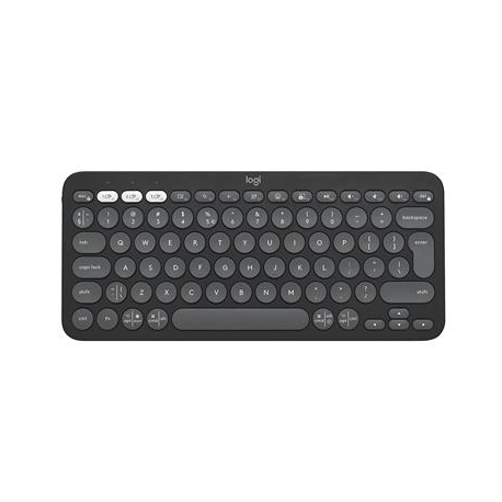 Logitech Pebble Keys 2 K380s, SWE, must - Juhtmevaba klaviatuur