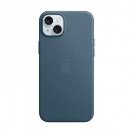 Apple FineWoven Case with MagSafe, iPhone 15 Plus, sinine - Ümbris