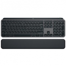Logitech MX Keys S Plus, SWE, must - Juhtmevaba klaviatuur