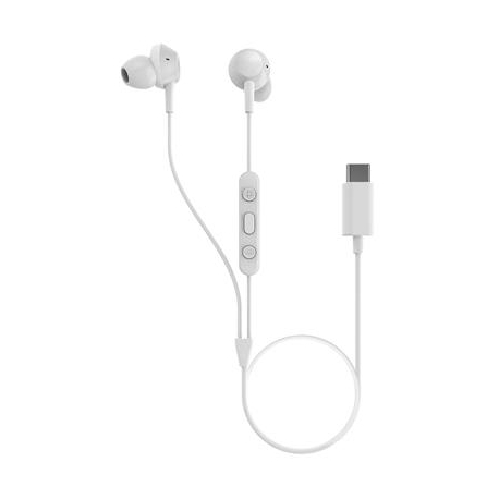 Philips TAE5008BK, USB-C, mikrofon, valge - Juhtmega kõrvasisesed kõrvaklapid
