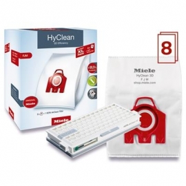 Miele, XL-Pack Hy Clean F/J/M + HEPA AirClean Filter, 8 tk - Tolmukotid