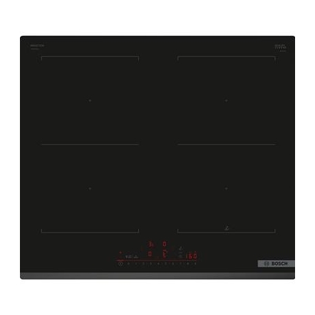 Bosch, Seeria 6, raamita, must - Integreeritav induktsioonpliidiplaat