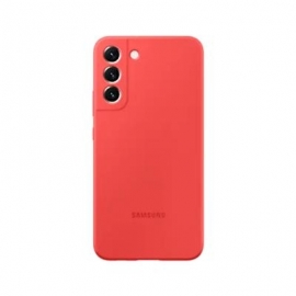 Samsung Galaxy S22+ Silicone Cover, punane - Nutitelefoni ümbris