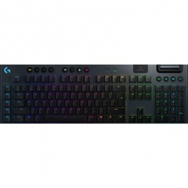 Logitech G915 Tactile, SWE, must - Mehaaniline klaviatuur