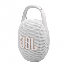 JBL Clip 5, valge - Kaasaskantav juhtmevaba kõlar
