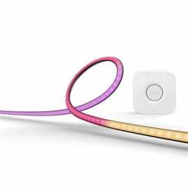 Philips Hue Play Gradient PC Lightstrip, 24''-27'' + sild, must/valge - LED valgusriba arvutile