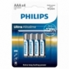 Philips Ultra Alkaline, AAA, 4 tk - Patarei
