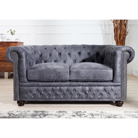 Diivan CHESTERFIELD II antiikhall, 150x85xH76 cm