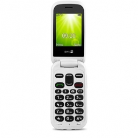 Doro 2404, must/valge - Mobiiltelefon