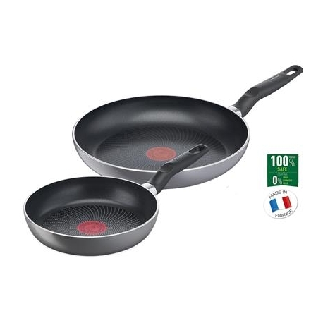 Tefal Super Start, 20/26 cm, 2-osaline, hall - Praepannide komplekt