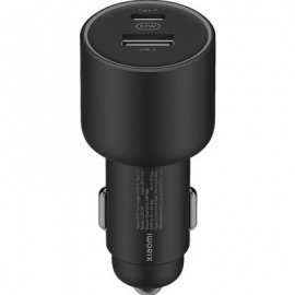 Xiaomi 67 W Car Charger, USB-A, USB-C, must - Autolaadija