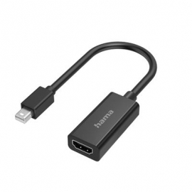 Hama Video Adapter, Mini DisplayPort - HDMI, must - Adapter