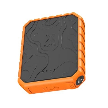 Xtorm XR2 Rugged, 20 W, 10000 mAh, must/oranž - Akupank