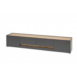 Tv-alus CITY antratsiit / tamm, 223x45xH42 cm