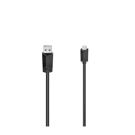 Hama Micro-USB Cable, 0,75 m, must - Kaabel